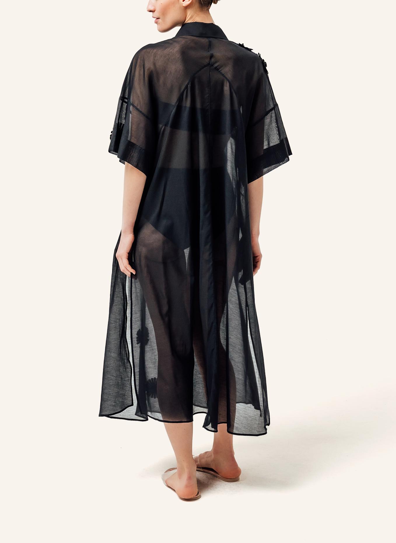 Helene Galwas Kaftankleid GAGARE: SCHWARZ