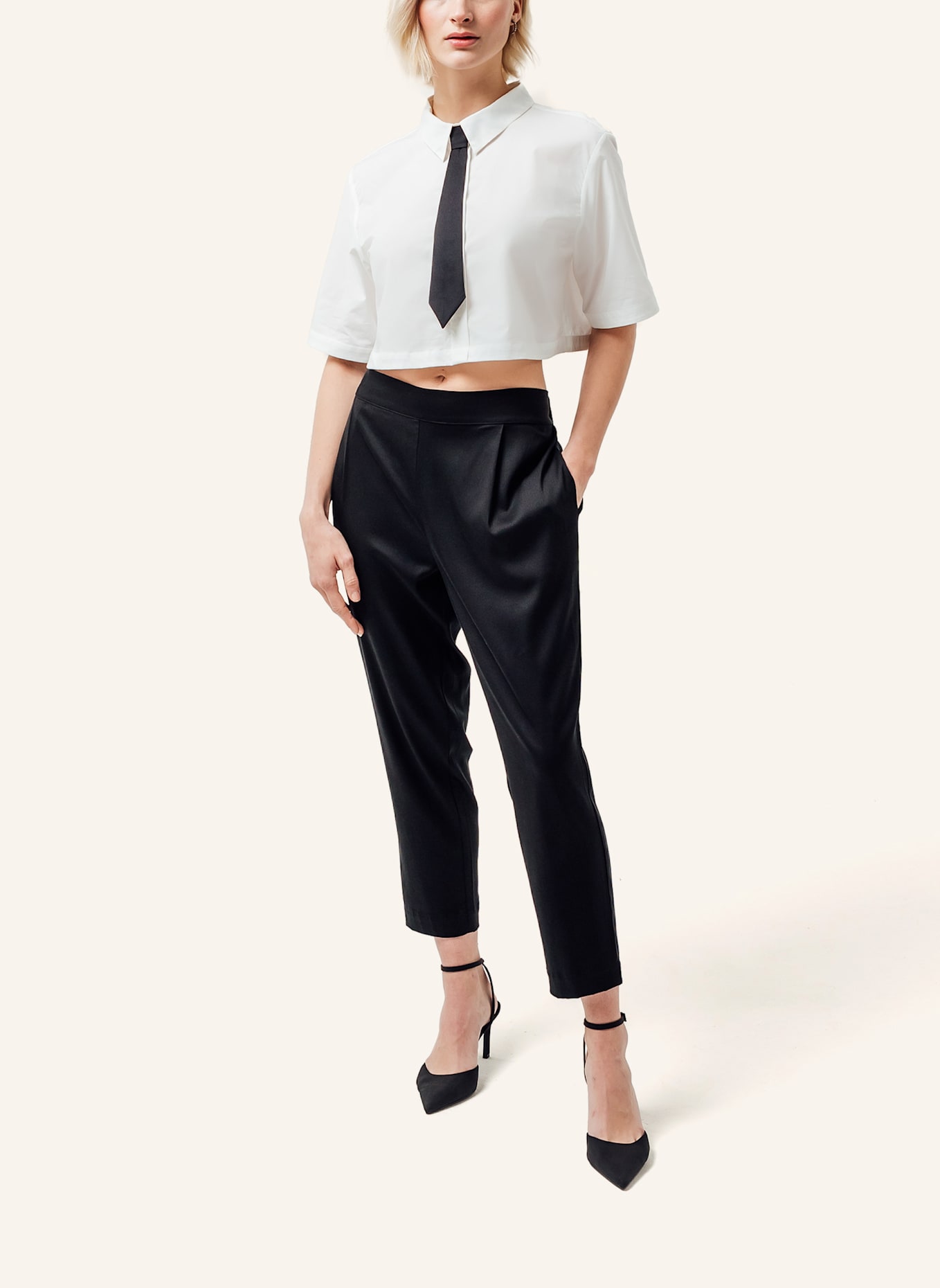 Helene Galwas Hosen KORA: SCHWARZ