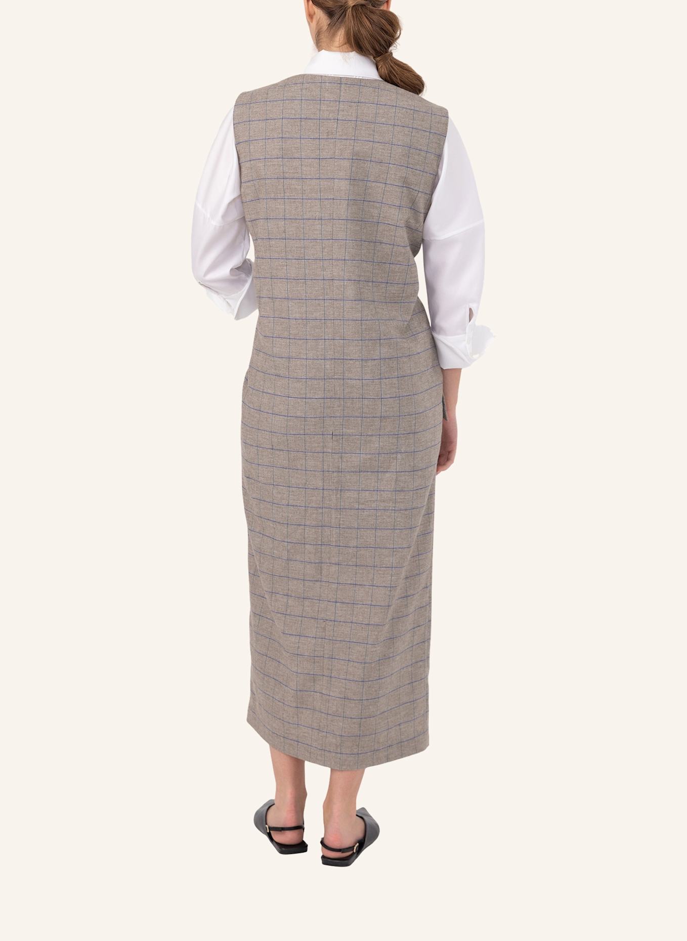 Helene Galwas Ärmelloses Kleid JOSEPHA: GRAU