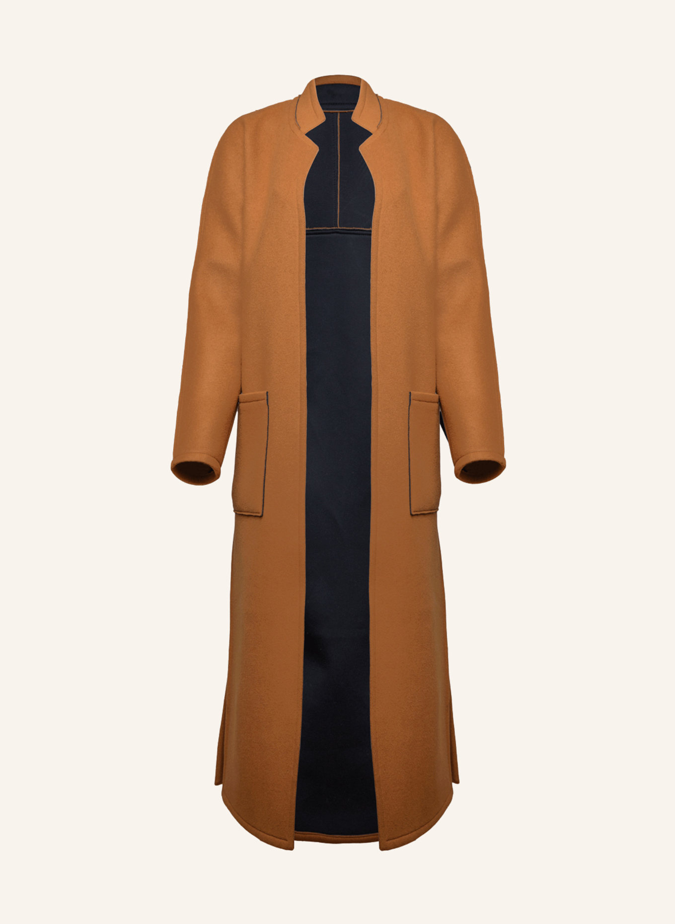 Helene Galwas Wendemantel EMMA: COGNAC