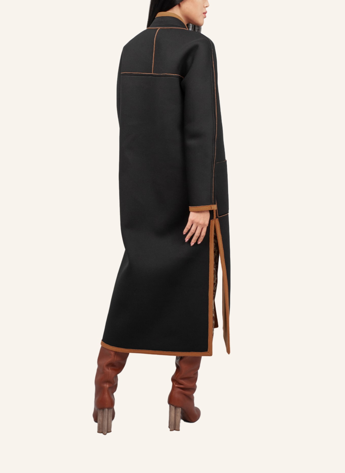 Helene Galwas Wendemantel EMMA: COGNAC