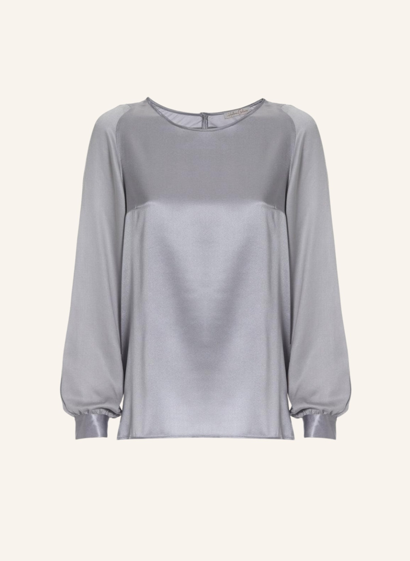 Helene Galwas Langarmbluse ALINA: SILBER