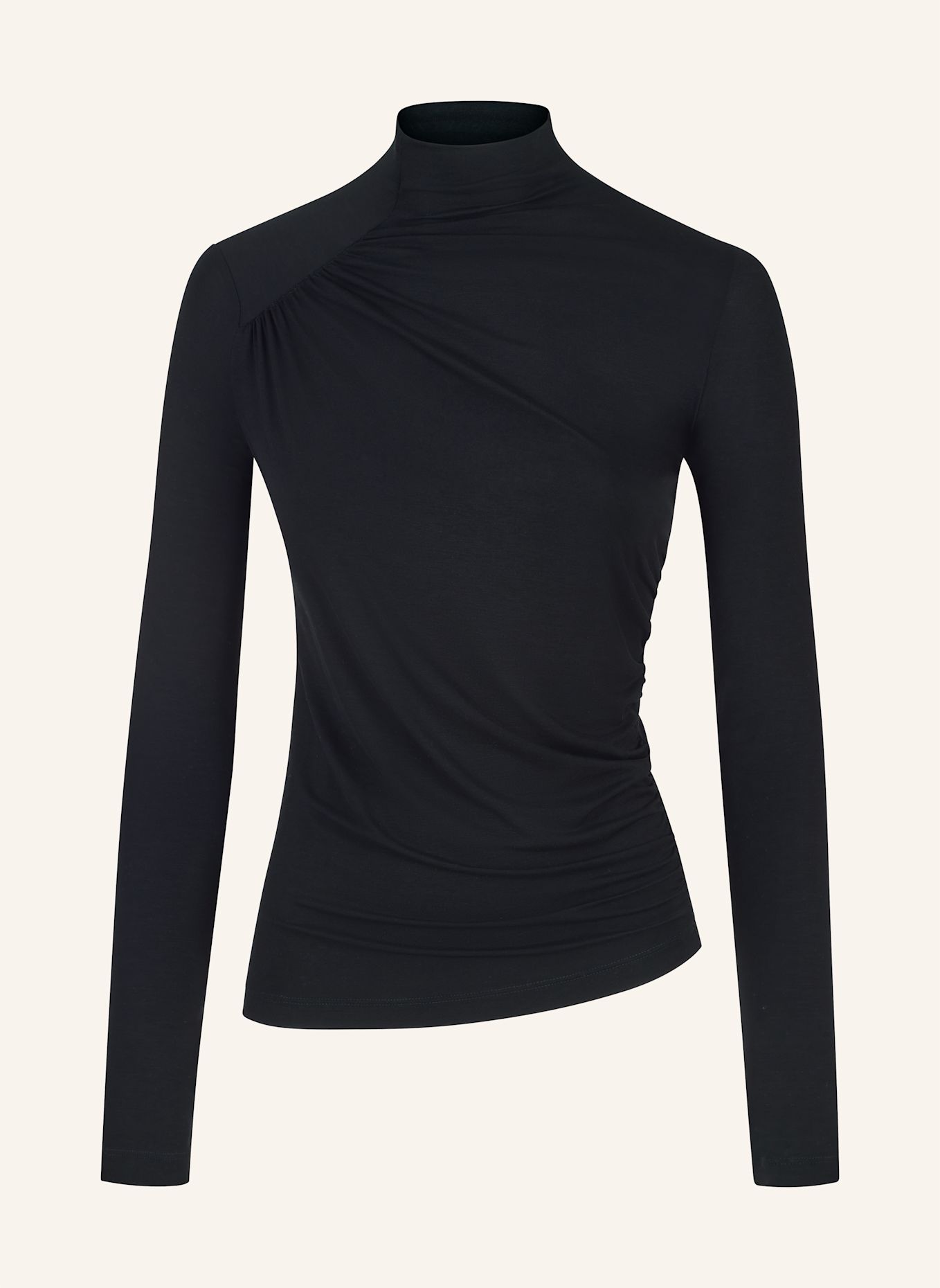 Helene Galwas Figurbetontes Longsleeve LETITIA: SCHWARZ