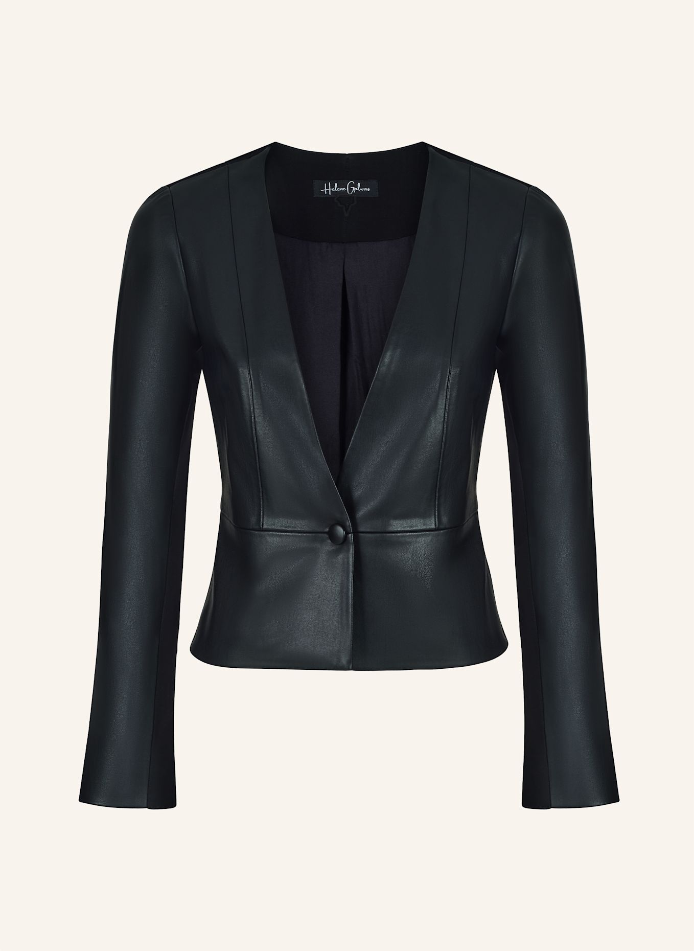 Helene Galwas Taillierter Kurzblazer LEYLA: SCHWARZ