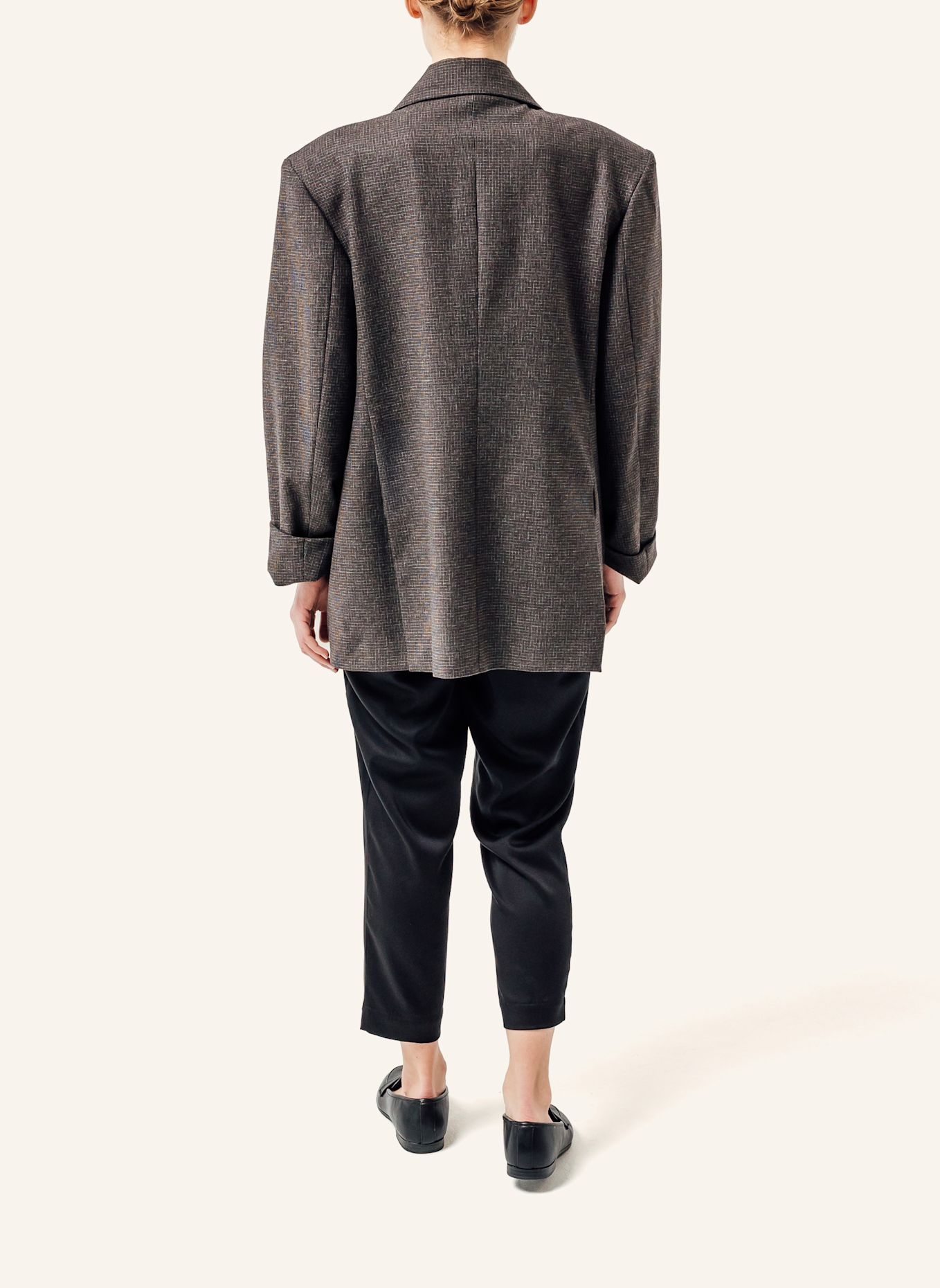 Helene Galwas Oversize Blazer JESSICA: GRAU / BRAUN
