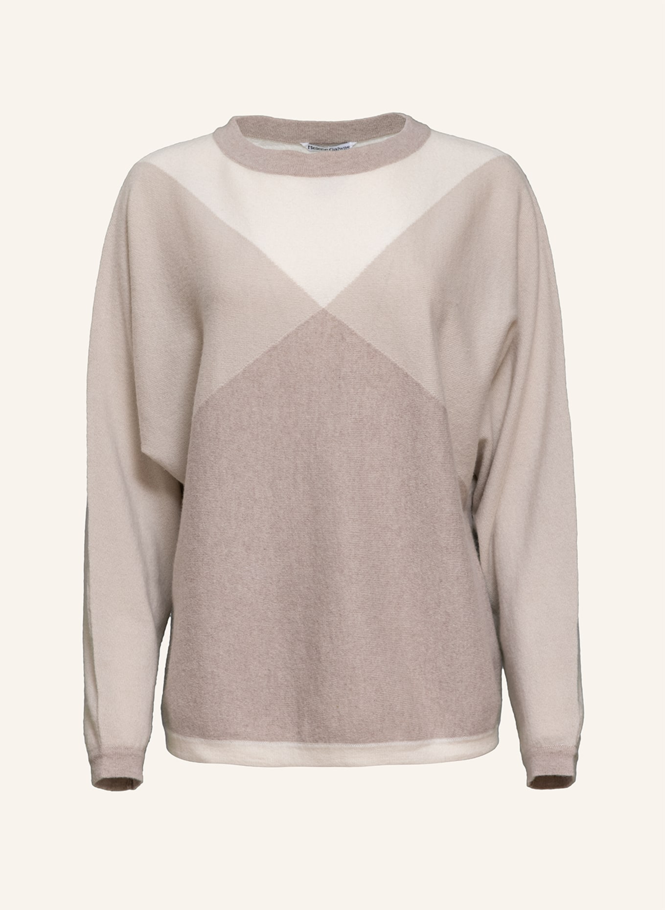 Helene Galwas Pullover aus Kaschmir HERMINE, Farbe: BEIGE (Bild 1)