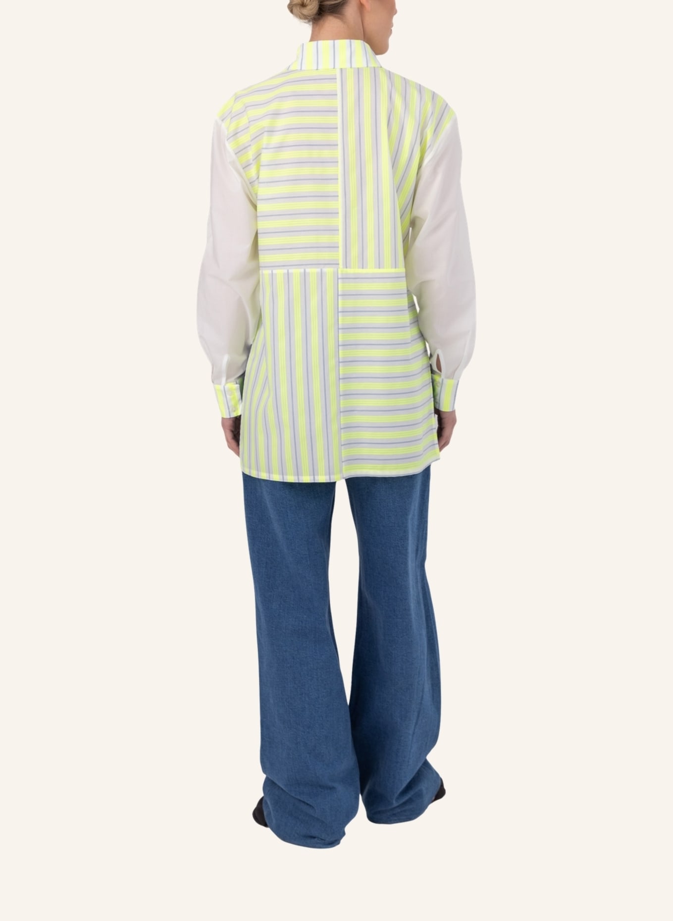 Helene Galwas Oversized-Hemdbluse aus Baumwolle IMELA, Farbe: WEISS (Bild 2)