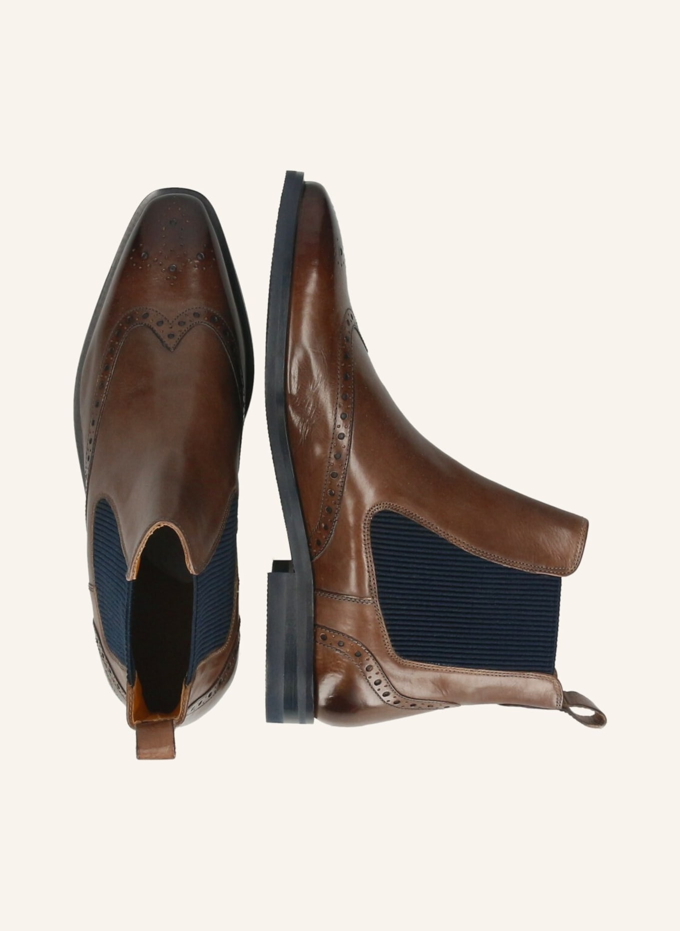 MELVIN & HAMILTON Chelsea-Boots ALEX 9, Farbe: BRAUN (Bild 3)