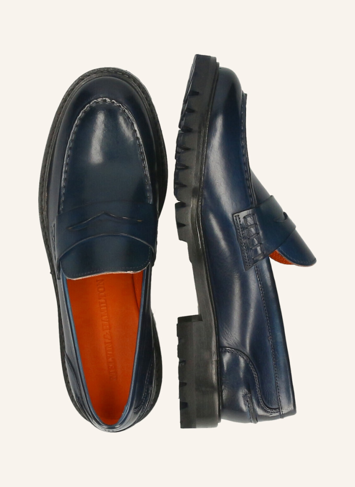 MELVIN & HAMILTON Loafers REGINE 4, Farbe: BLAU (Bild 3)