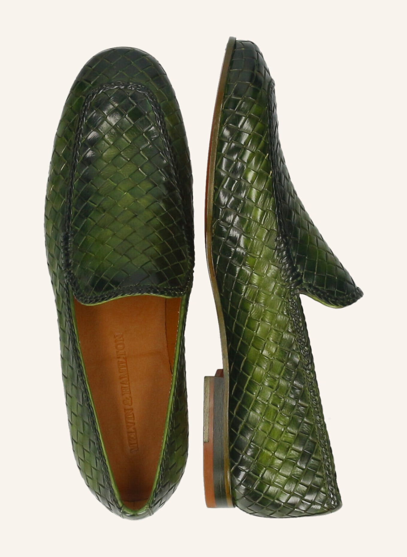MELVIN & HAMILTON Loafers CLIVE 22, Farbe: GRÜN (Bild 3)