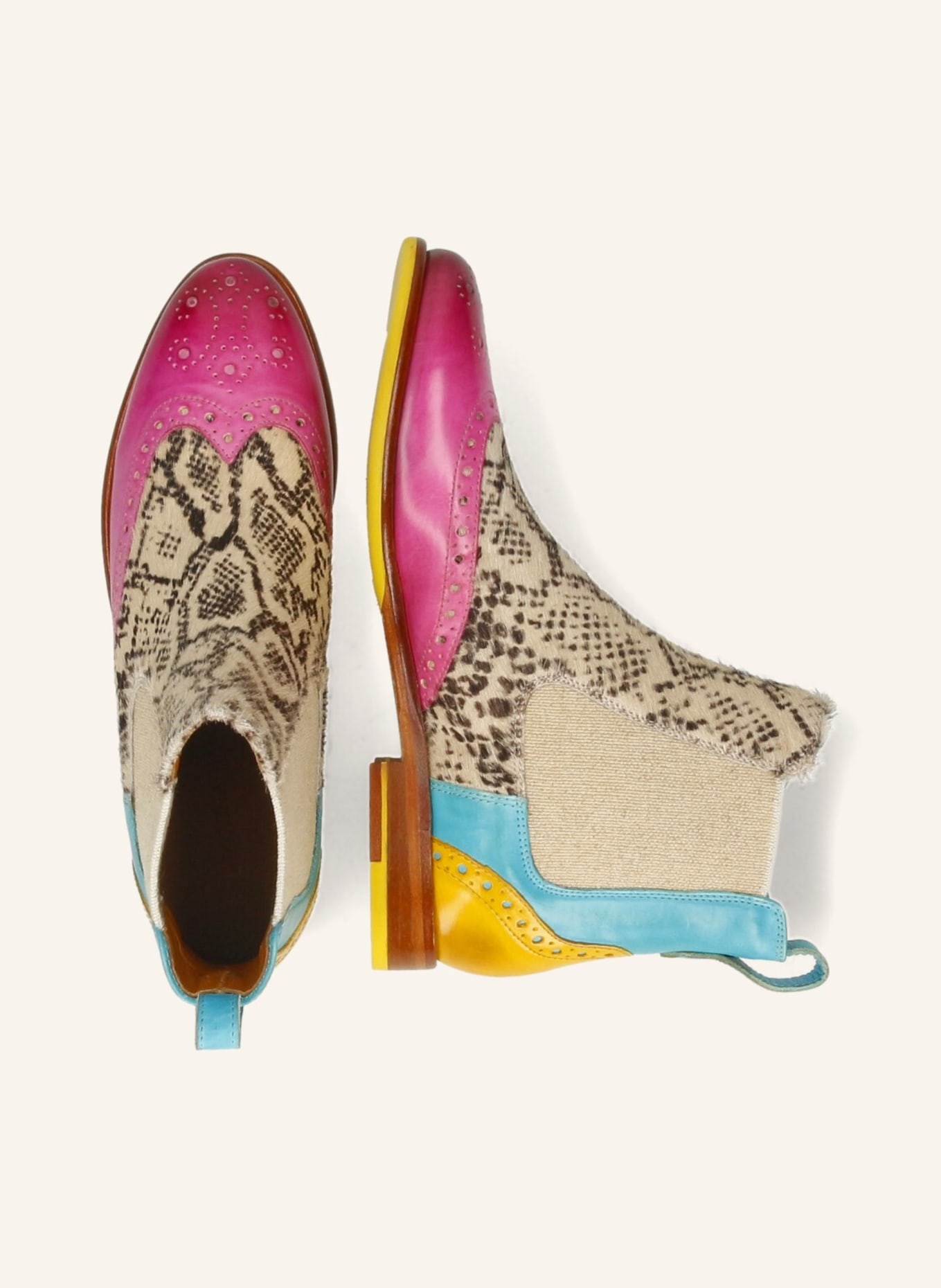 MELVIN & HAMILTON Chelsea-Boots SELINA 29, Farbe: WEISS (Bild 3)