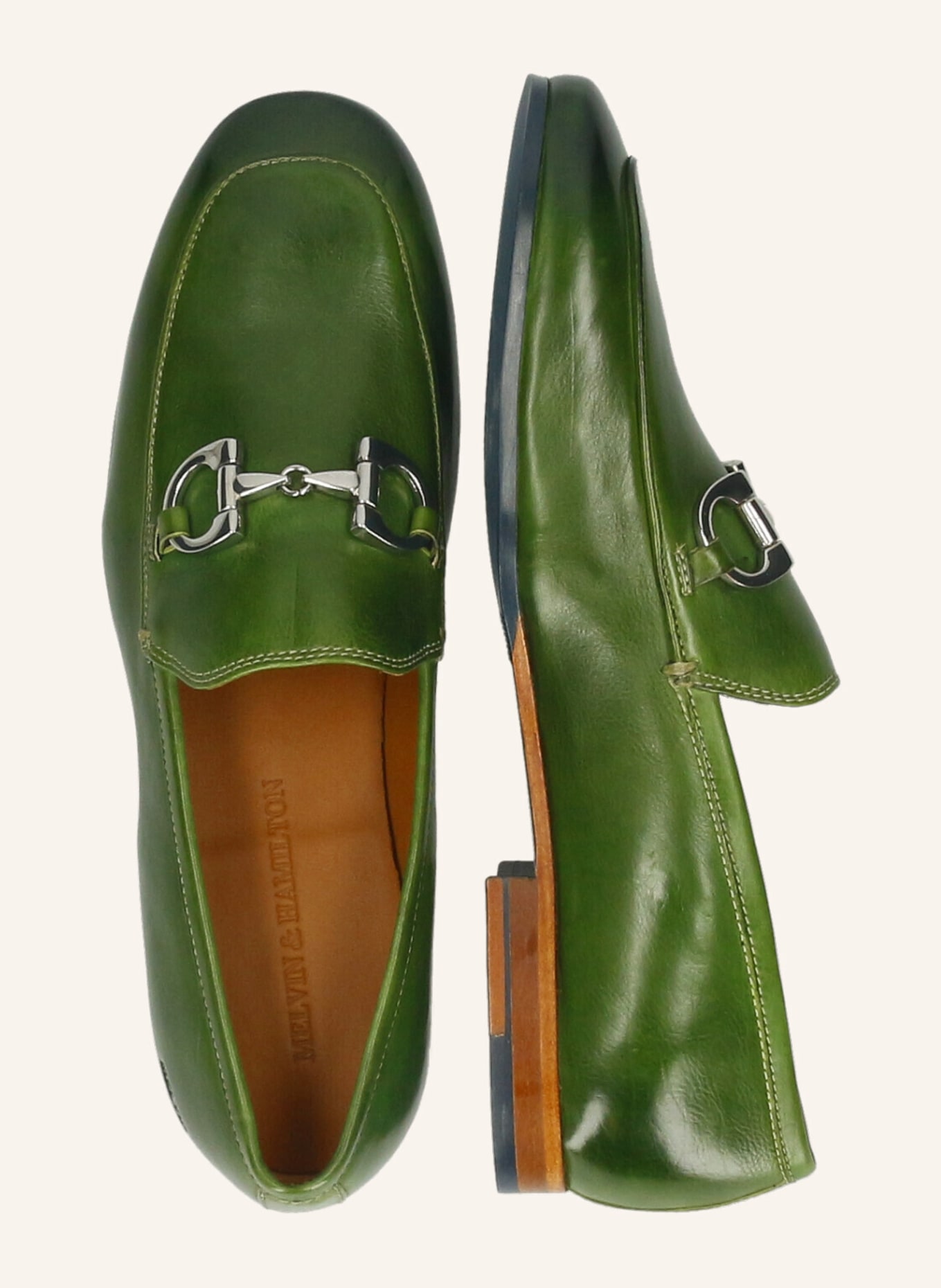 MELVIN & HAMILTON Loafers CLIVE 1, Farbe: GRÜN (Bild 3)