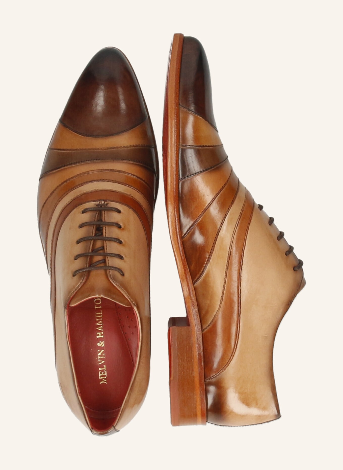 MELVIN & HAMILTON Oxford-Schuh TONI 43, Farbe: BRAUN (Bild 3)