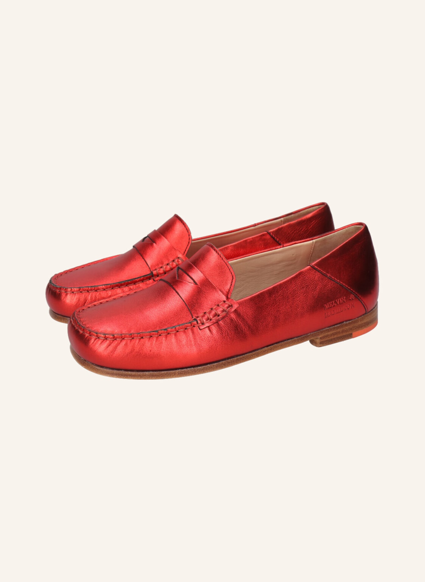 MELVIN & HAMILTON Loafers THEA 3, Farbe: ROT (Bild 1)
