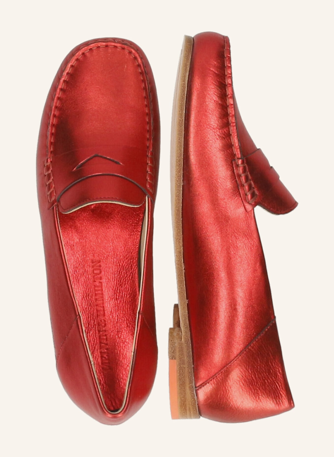 MELVIN & HAMILTON Loafers THEA 3, Farbe: ROT (Bild 3)