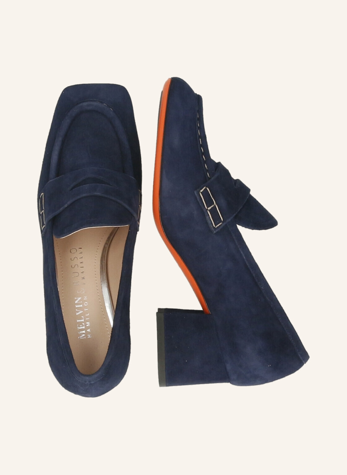 MELVIN & HAMILTON Loafers MERYLL 1, Farbe: BLAU (Bild 3)