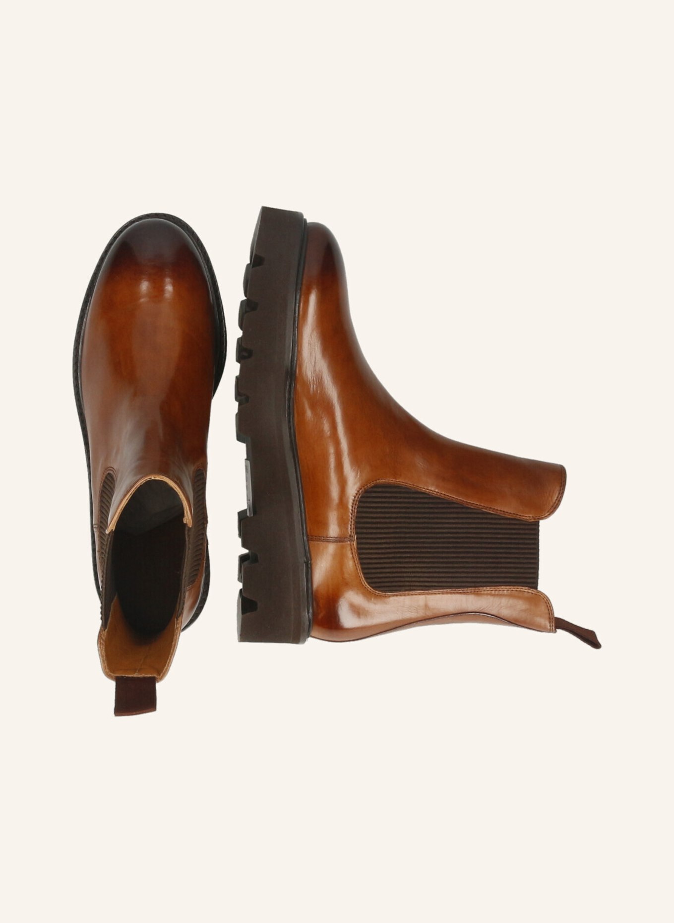 MELVIN & HAMILTON Chelsea-Boots LEONA 5, Farbe: BRAUN (Bild 3)