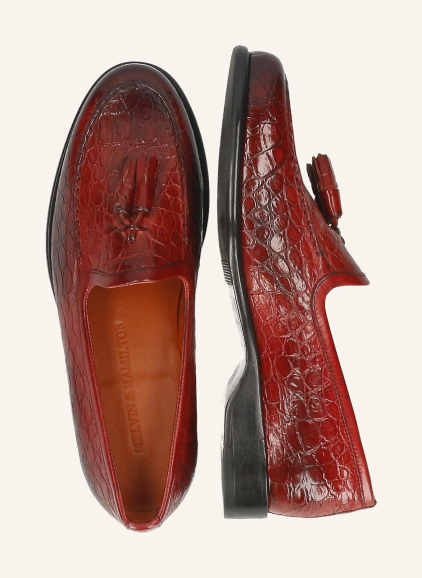 MELVIN & HAMILTON Loafers GIANNA 6, Farbe: ROT (Bild 3)