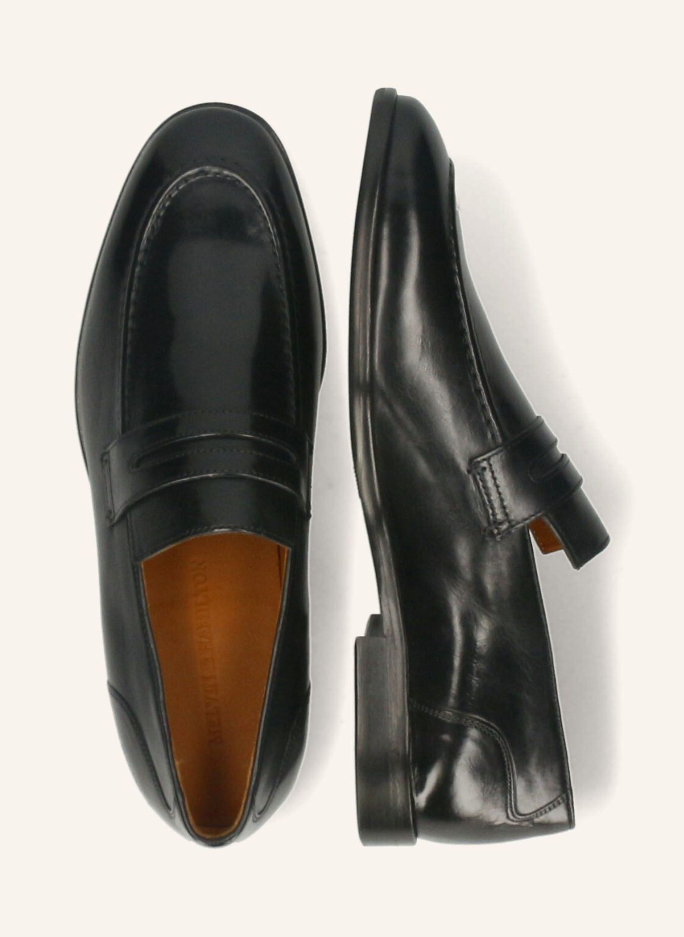 MELVIN & HAMILTON Loafers SANTO 4, Farbe: SCHWARZ (Bild 3)