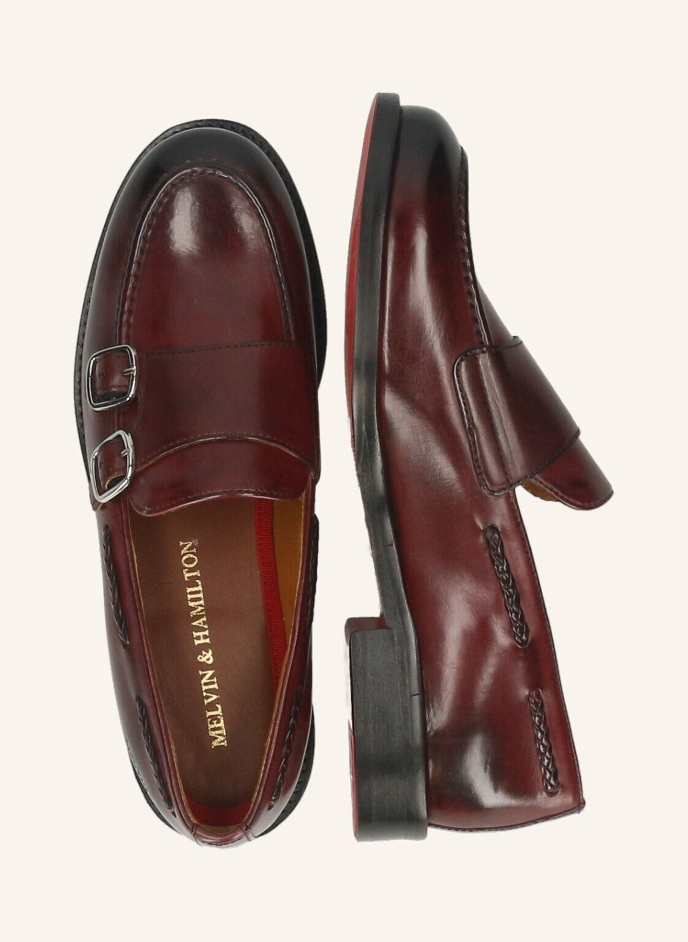 MELVIN & HAMILTON Loafers REGINE 22, Farbe: ROT (Bild 3)