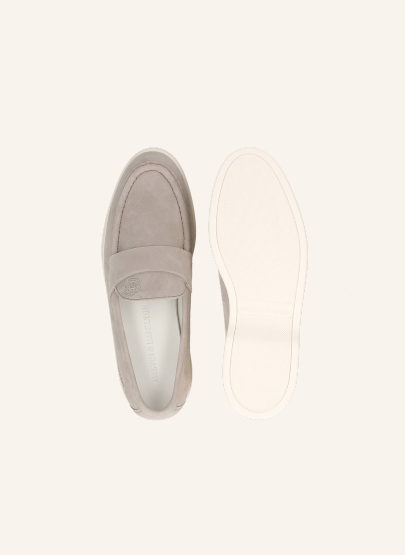 MELVIN & HAMILTON Loafers ADLEY 23: GRAU