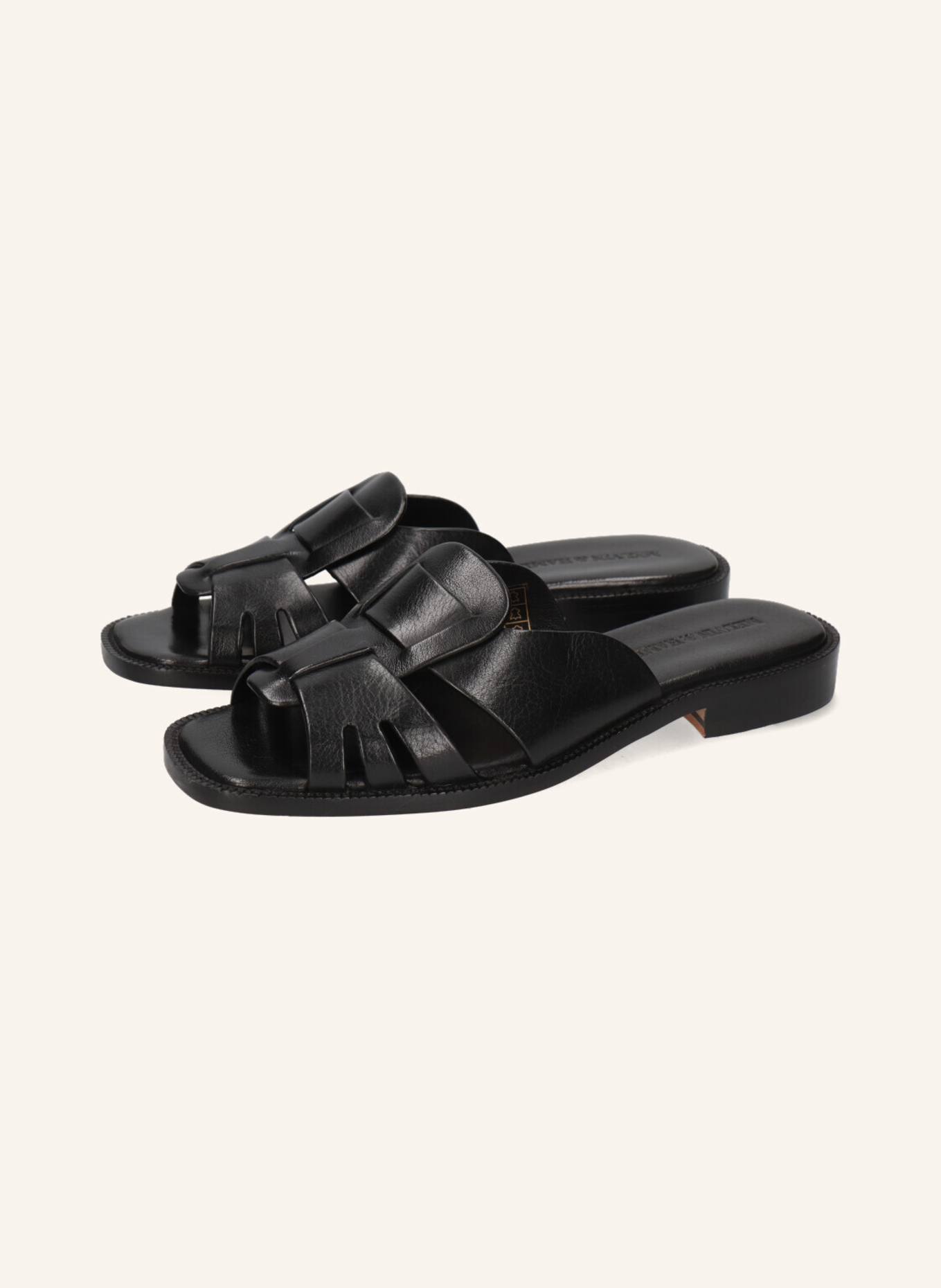 MELVIN & HAMILTON EVERLY 4 Mules: BLACK