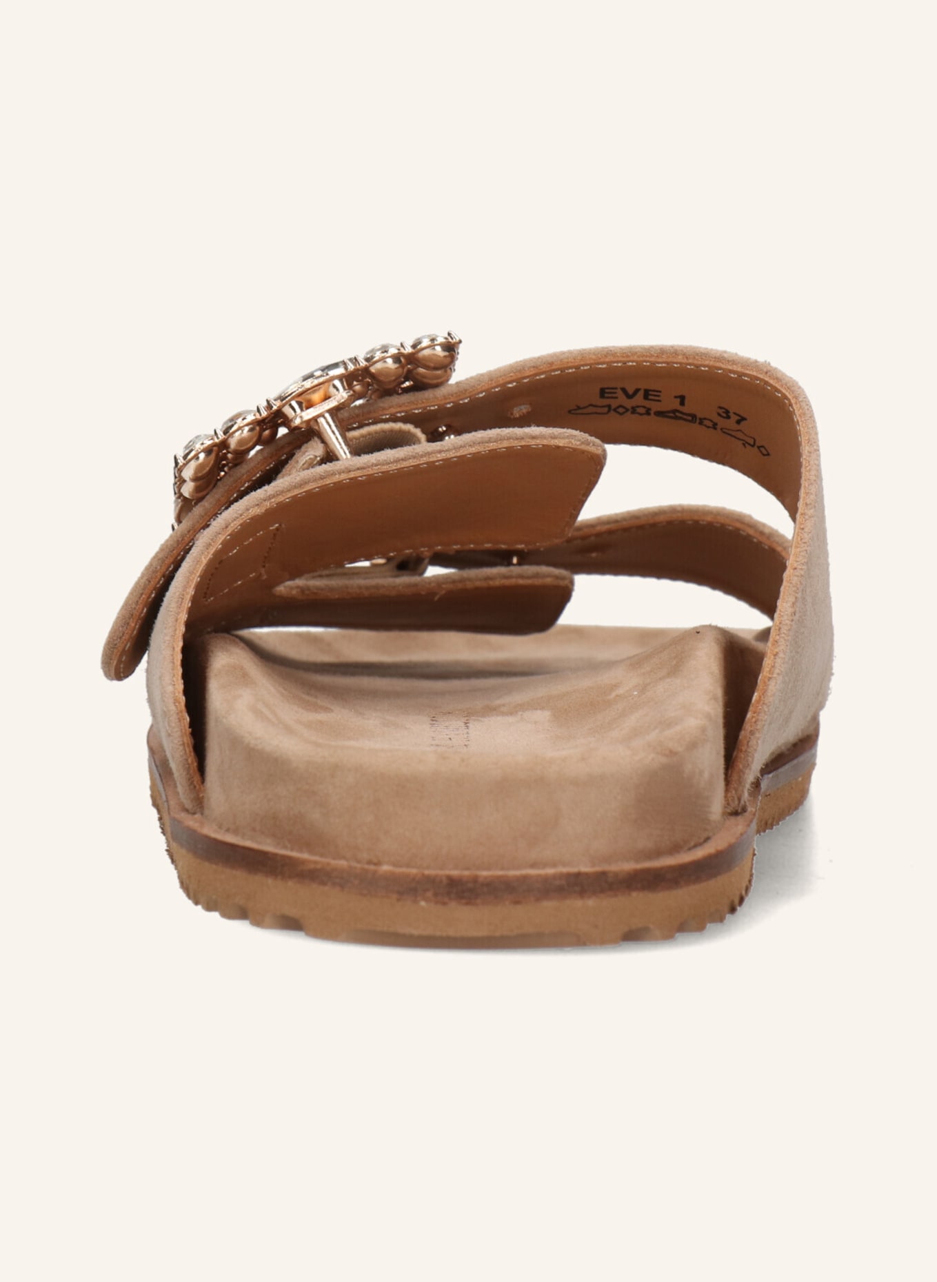 MELVIN & HAMILTON EVE 1 Mules: TAUPE