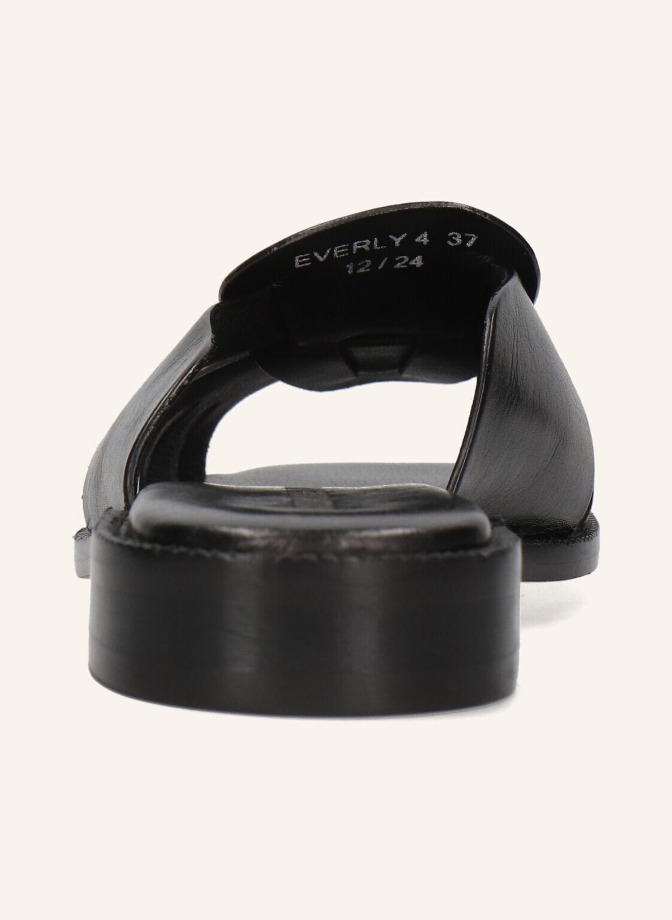MELVIN & HAMILTON EVERLY 4 Mules: BLACK