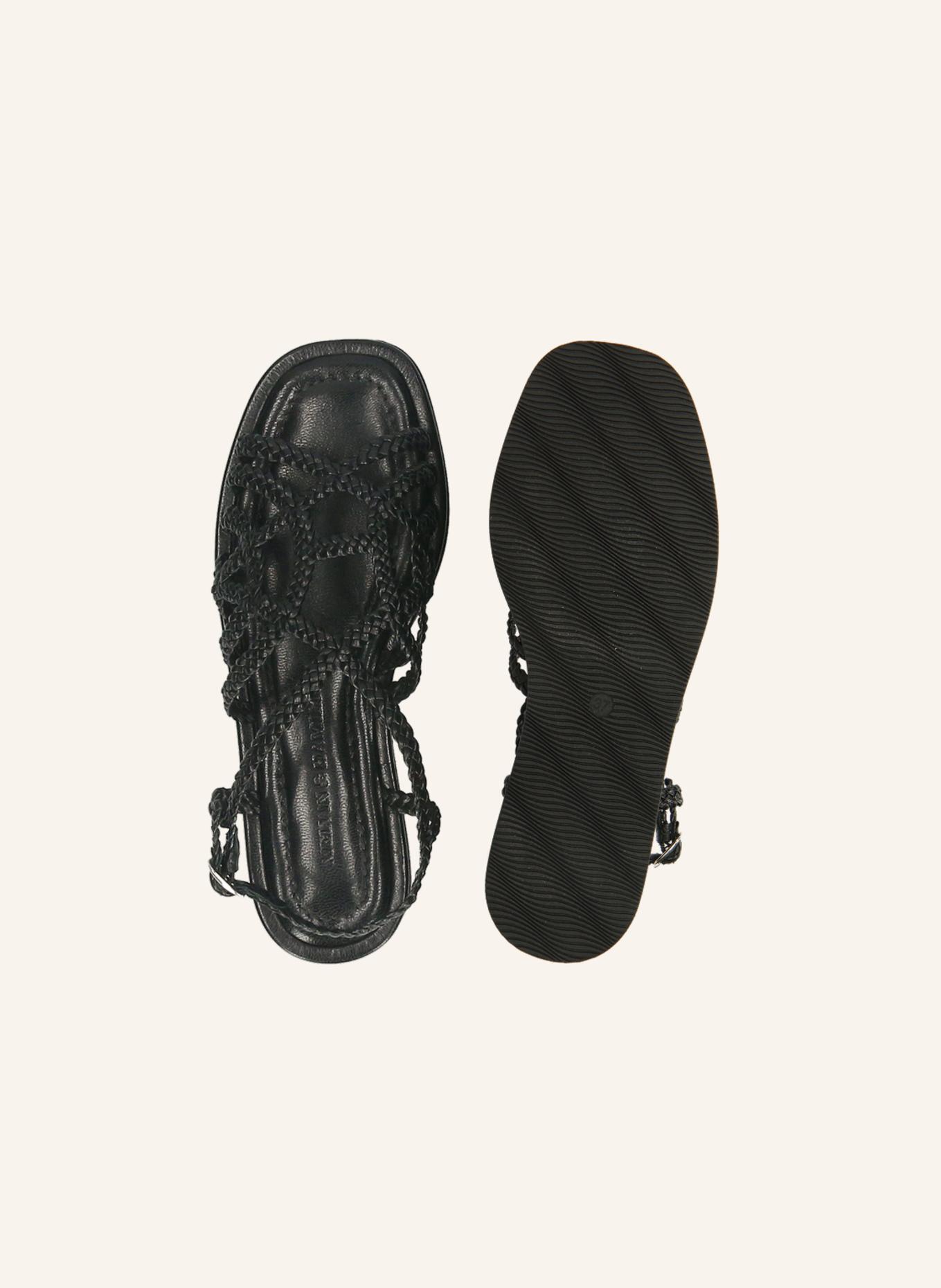 Sandalias Melvin&hamilton Dorado talla 37 EU de en Cuero - 63016683