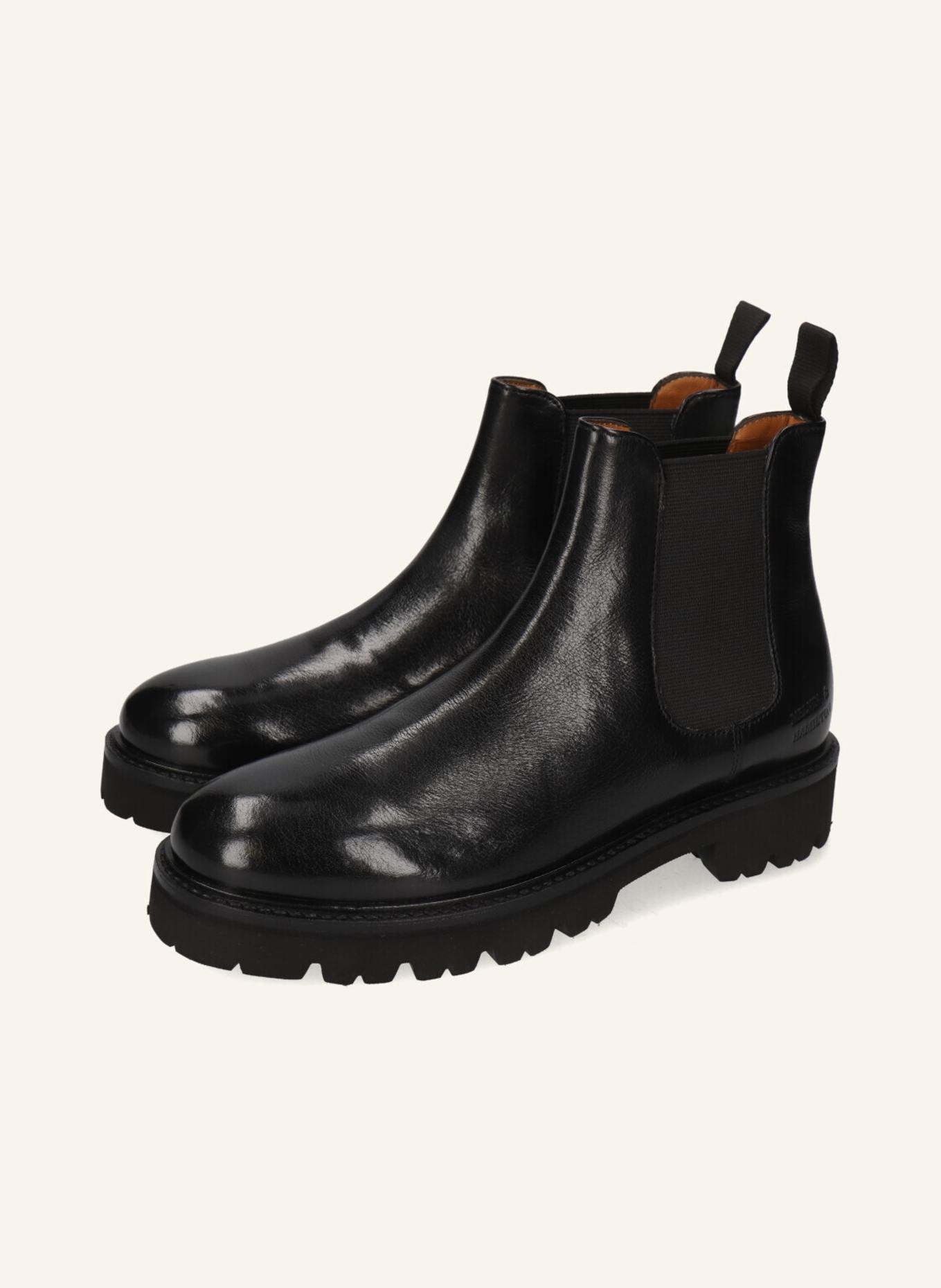 MELVIN & HAMILTON Chelsea-Boots REGINE 8: SCHWARZ