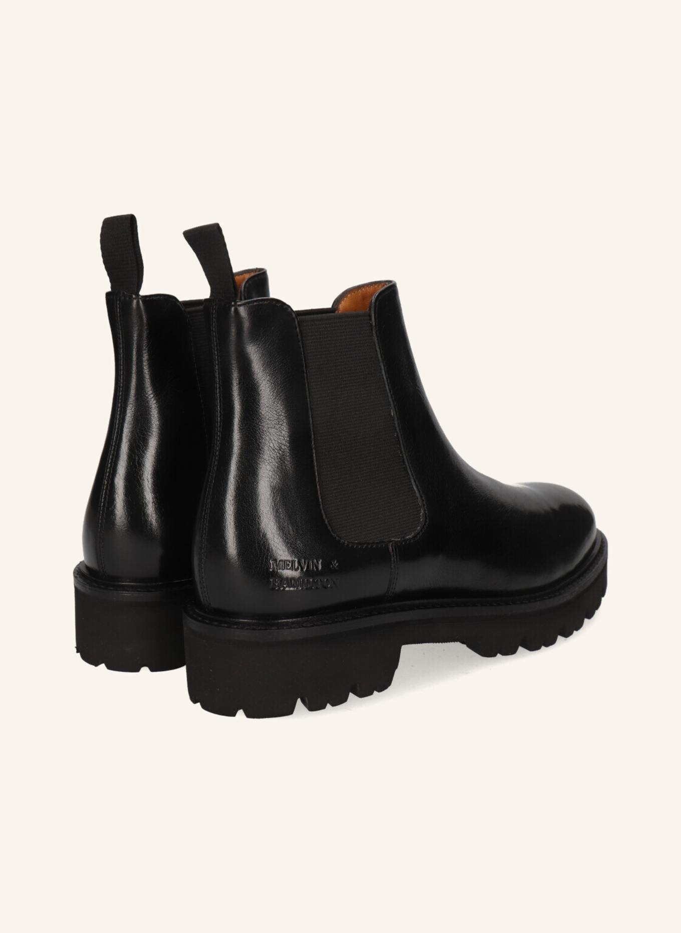MELVIN & HAMILTON Chelsea-Boots REGINE 8: SCHWARZ