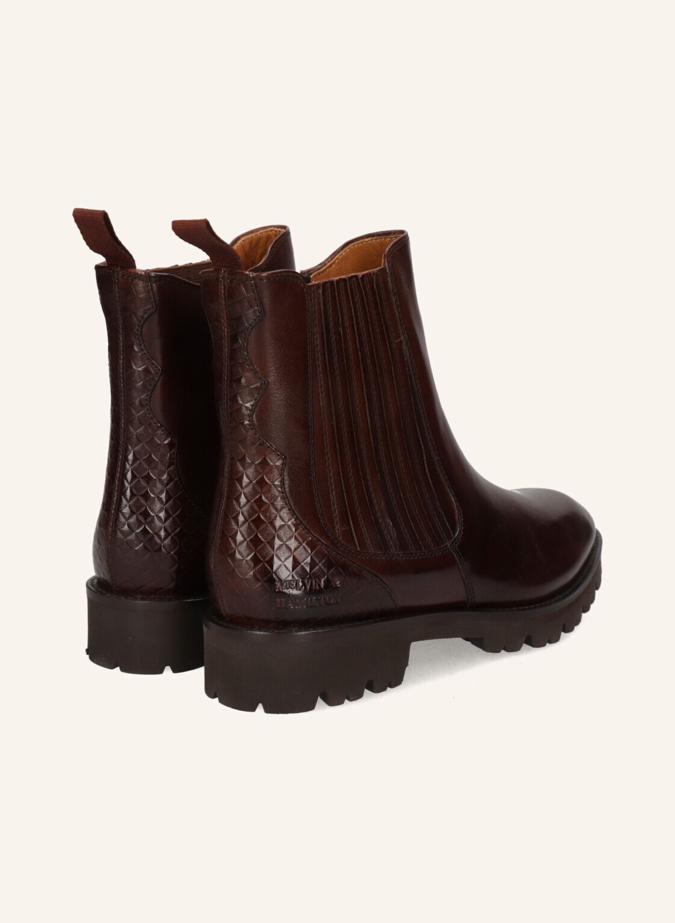 MELVIN & HAMILTON Chelsea-Boots LEXI 2: BRAUN