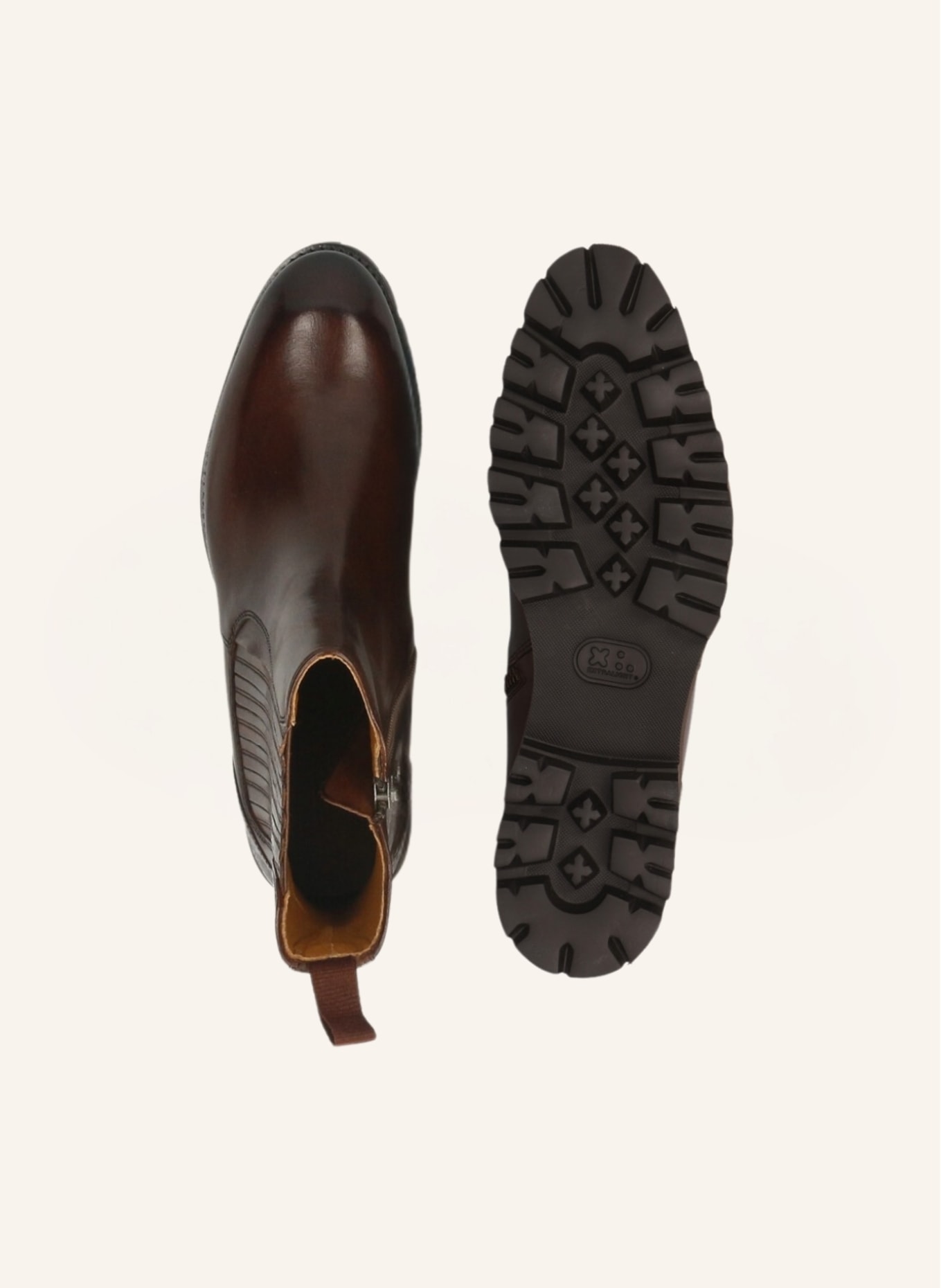 MELVIN & HAMILTON Chelsea-Boots LEXI 2: BRAUN