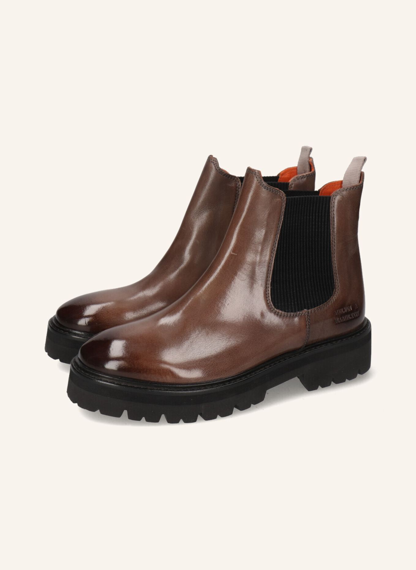 MELVIN & HAMILTON Chelsea-Boots JENNY 2: BRAUN