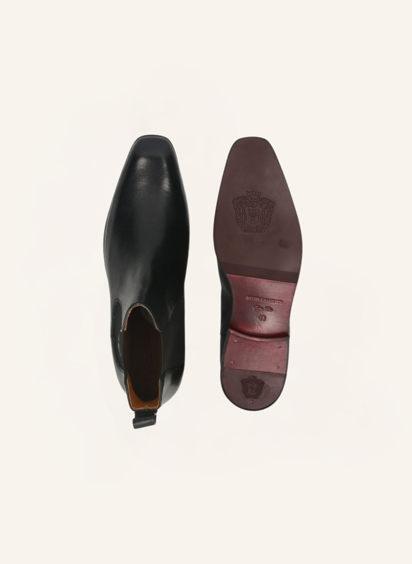 MELVIN & HAMILTON Chelsea-Boots ELYAS 5: SCHWARZ