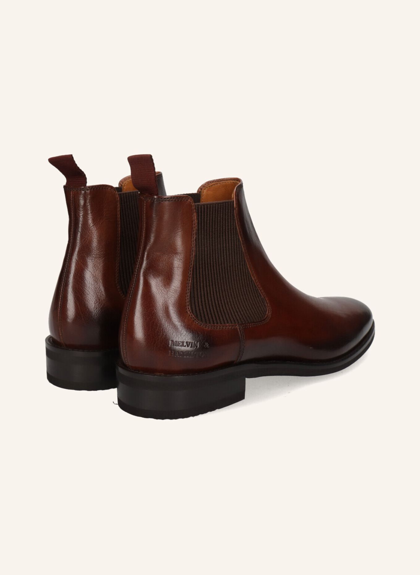 MELVIN & HAMILTON Chelsea-Boots CLINT 7: BRAUN