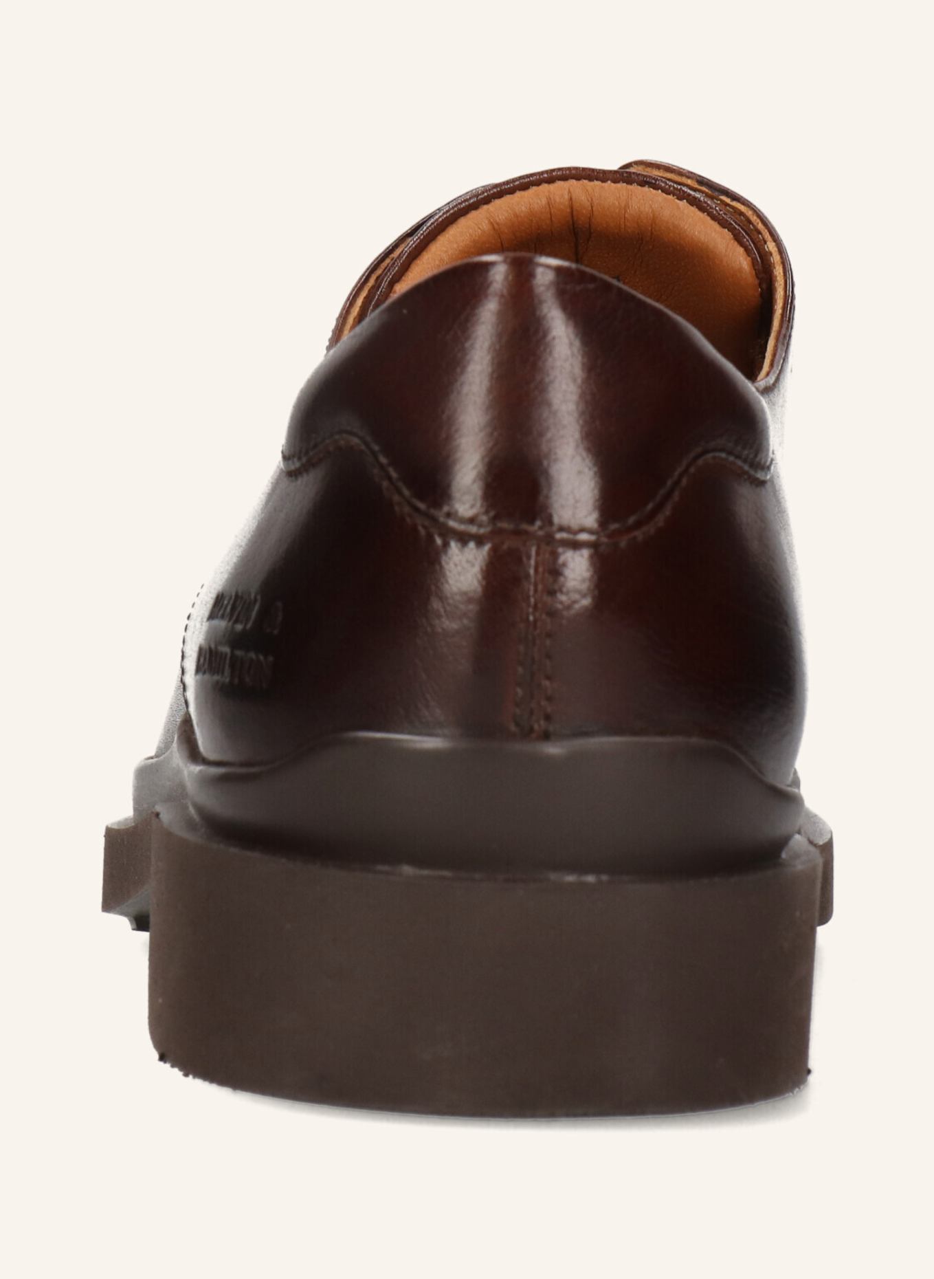 MELVIN & HAMILTON Derby-Schnürer RON 6: BRAUN