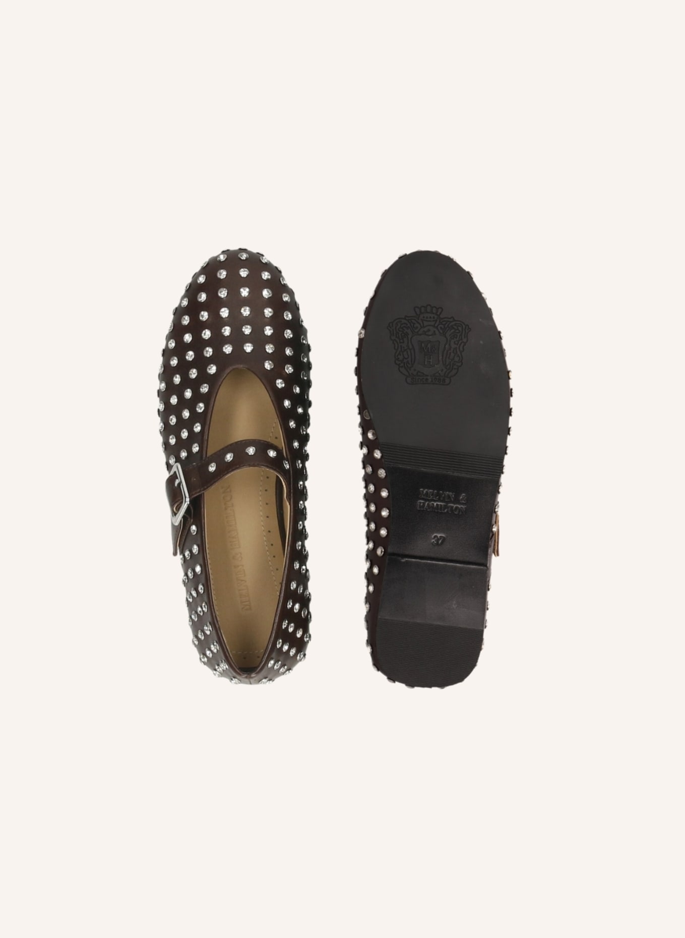 MELVIN & HAMILTON Ballerina EMILY 3: BRAUN