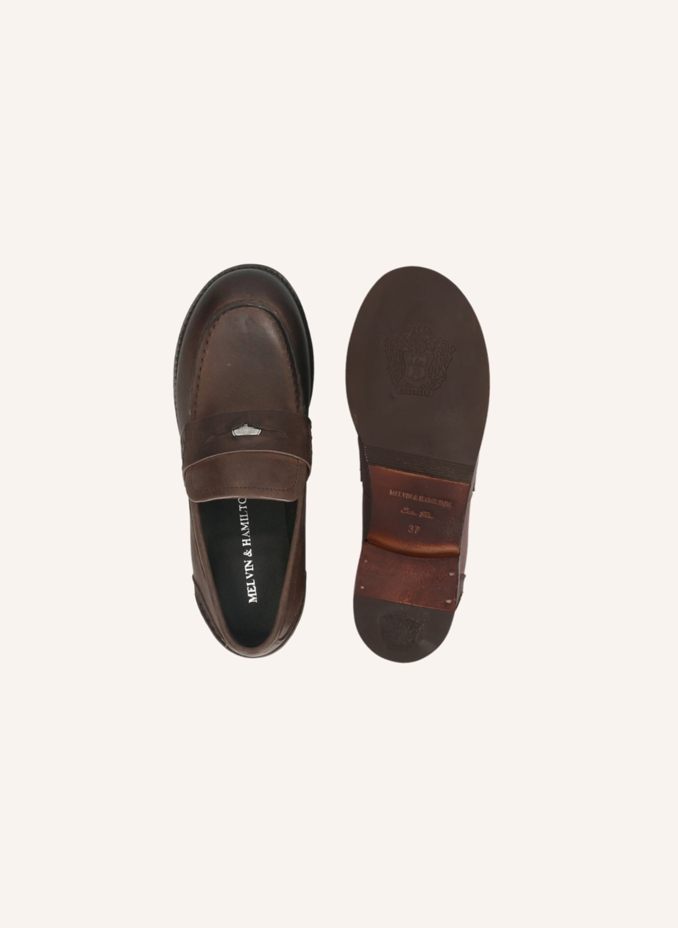 MELVIN & HAMILTON Loafers VALESKA 1: BRAUN