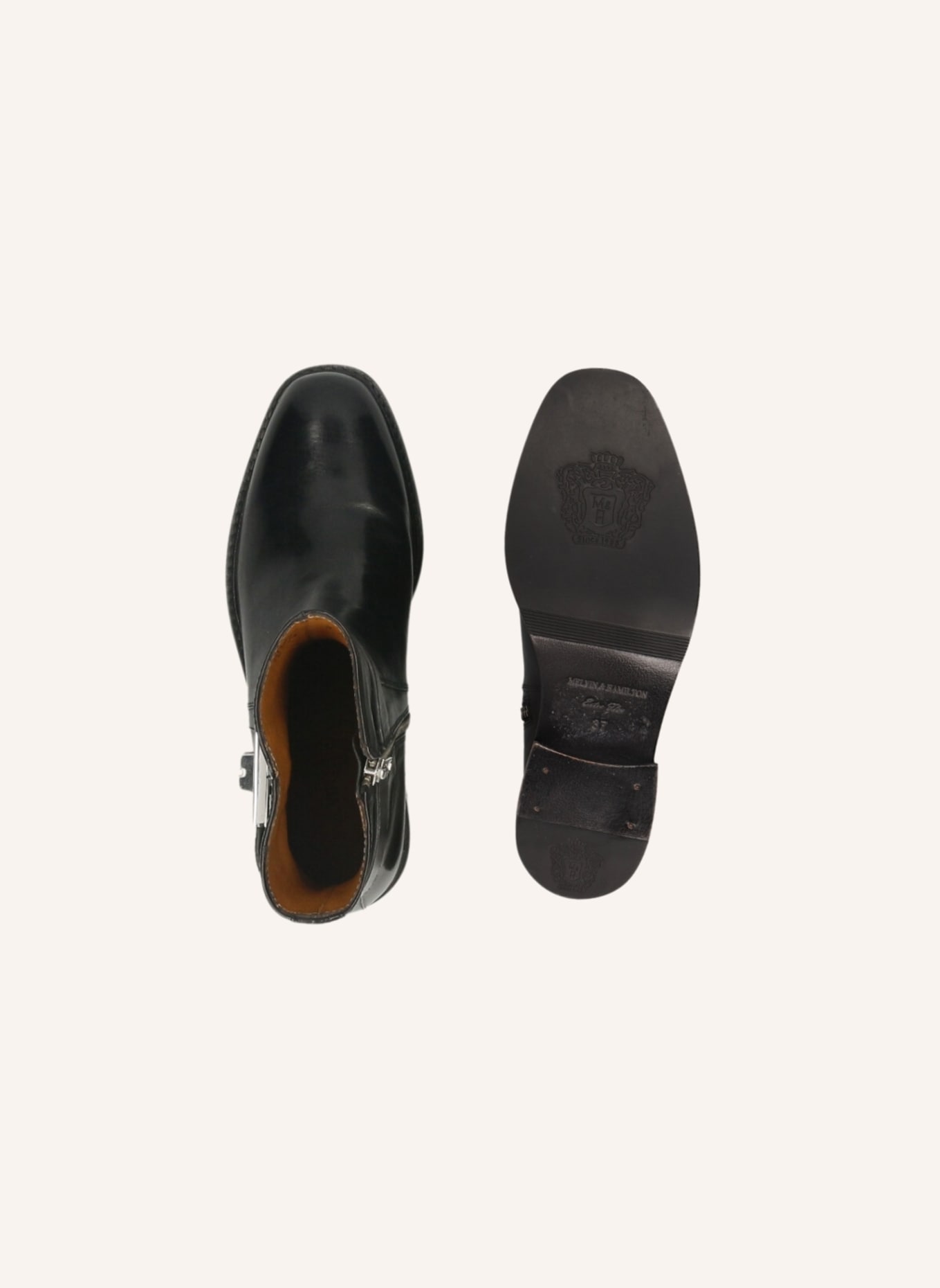 MELVIN & HAMILTON Ankle-Boots SHAY 3: SCHWARZ