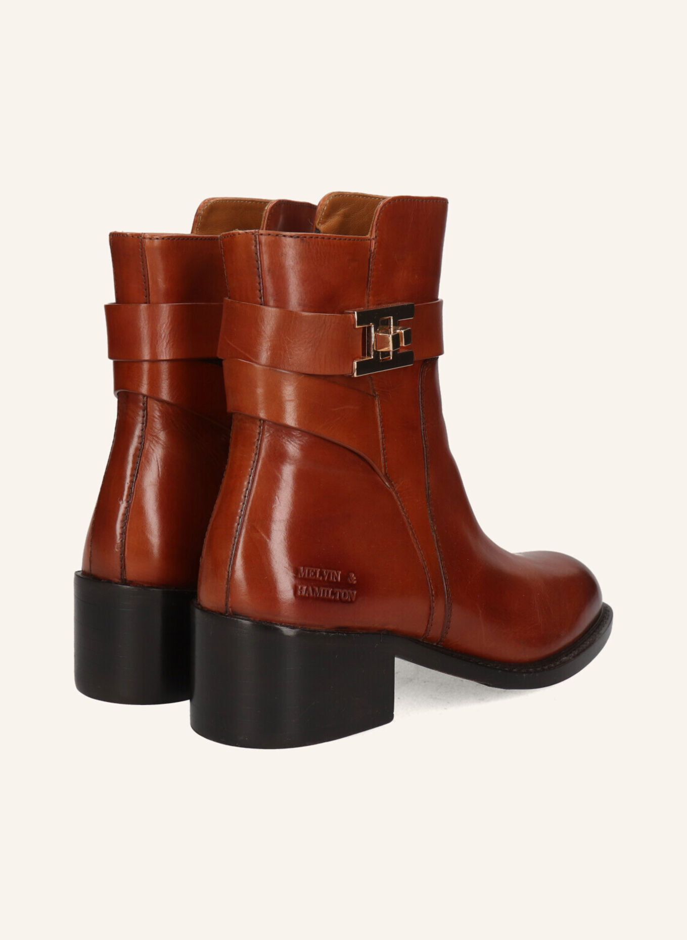 MELVIN & HAMILTON Ankle-Boots SHAY 3: BRAUN