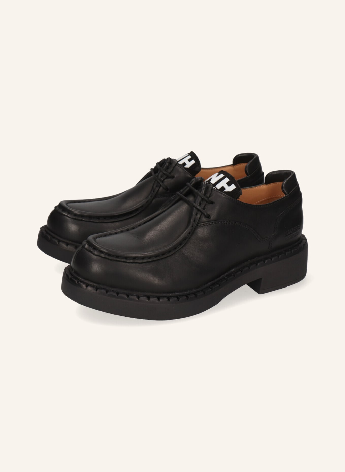 MELVIN & HAMILTON Derby-Schnürer PIA 8: SCHWARZ