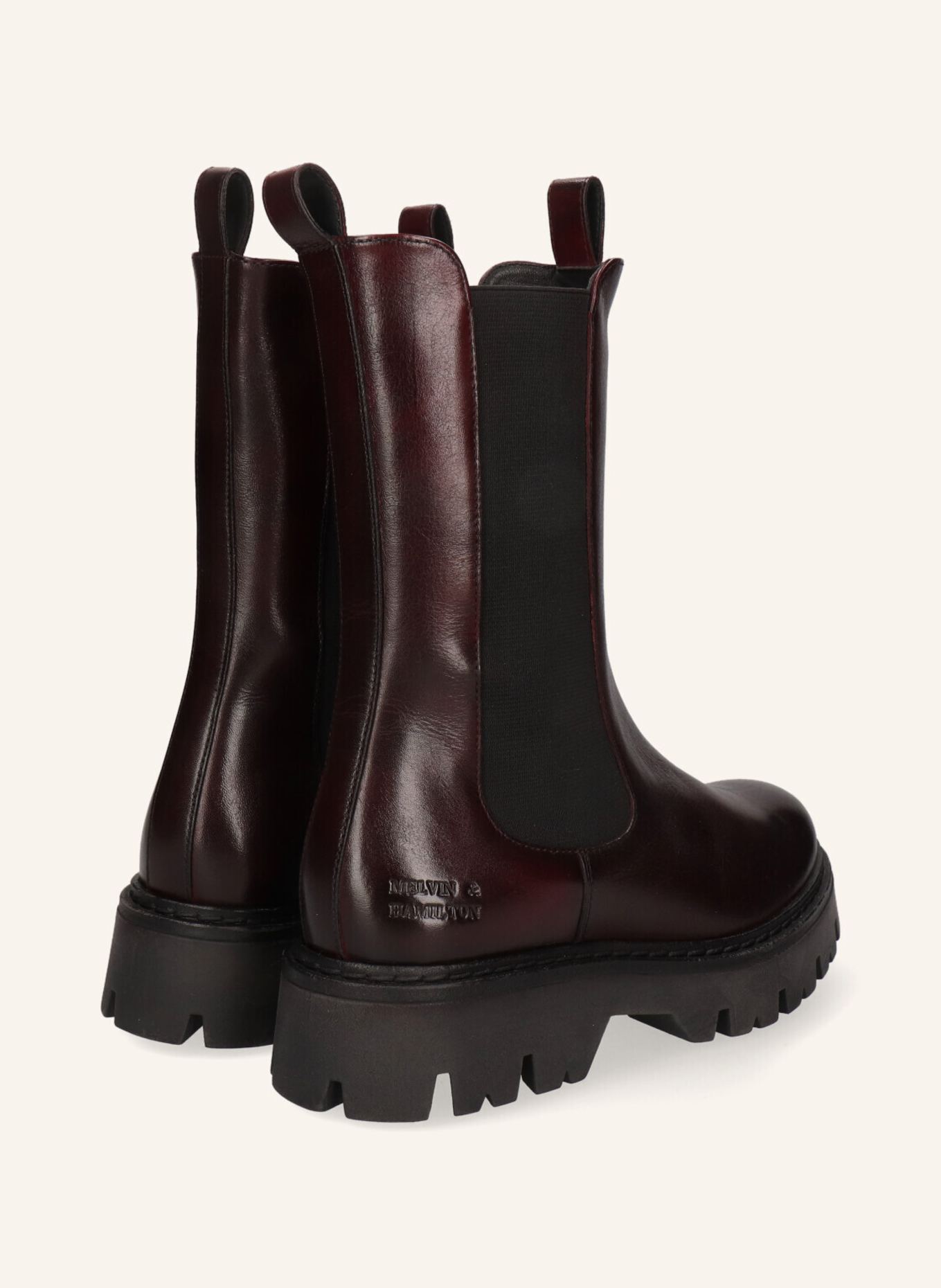 MELVIN & HAMILTON Chelsea-Boots THELIA 3: DUNKELROT