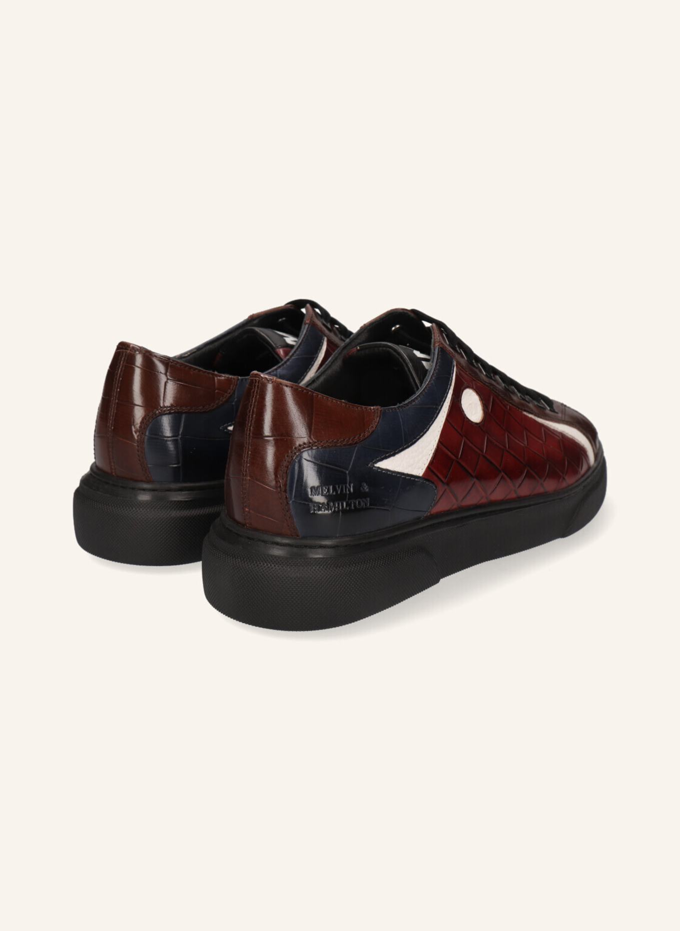 MELVIN & HAMILTON Low-Top-Sneaker HARVEY 9: WEISS