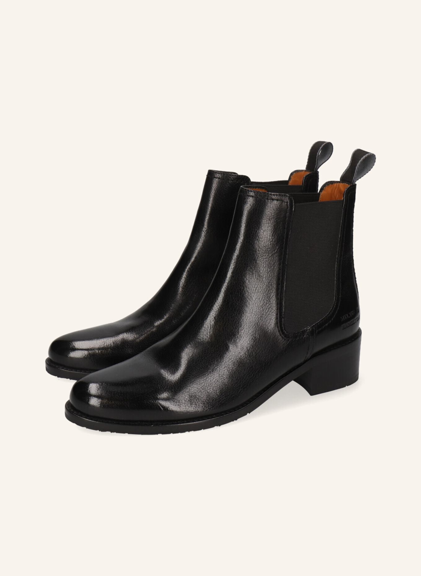 MELVIN & HAMILTON Chelsea-Boots KAYA 1: SCHWARZ