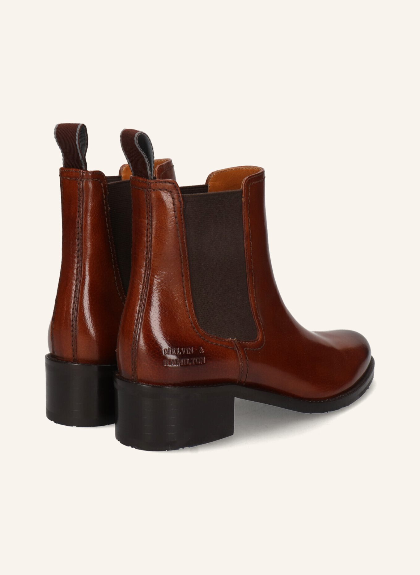 MELVIN & HAMILTON Chelsea-Boots KAYA 1: BRAUN
