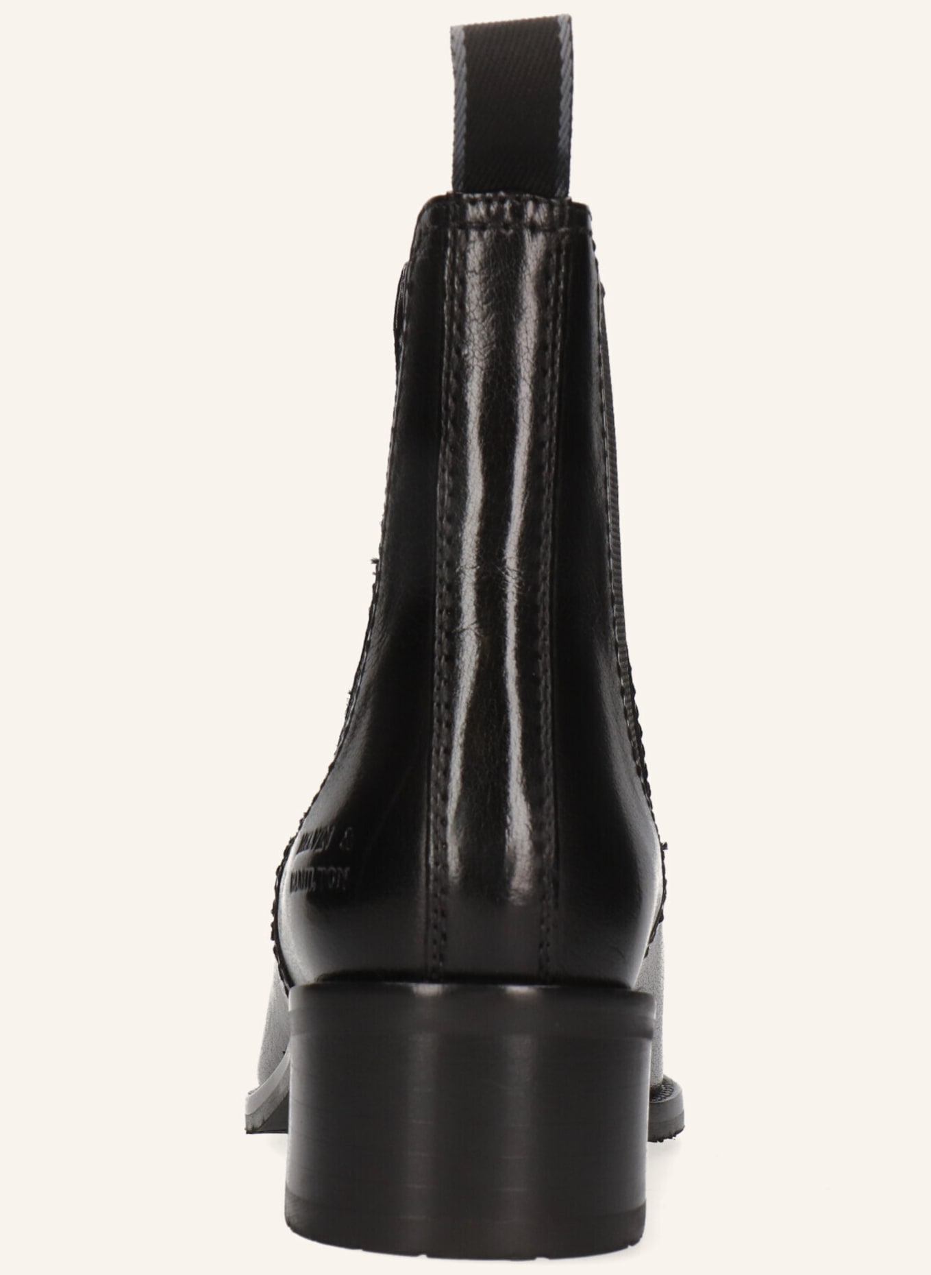 MELVIN & HAMILTON Chelsea-Boots KAYA 1: SCHWARZ