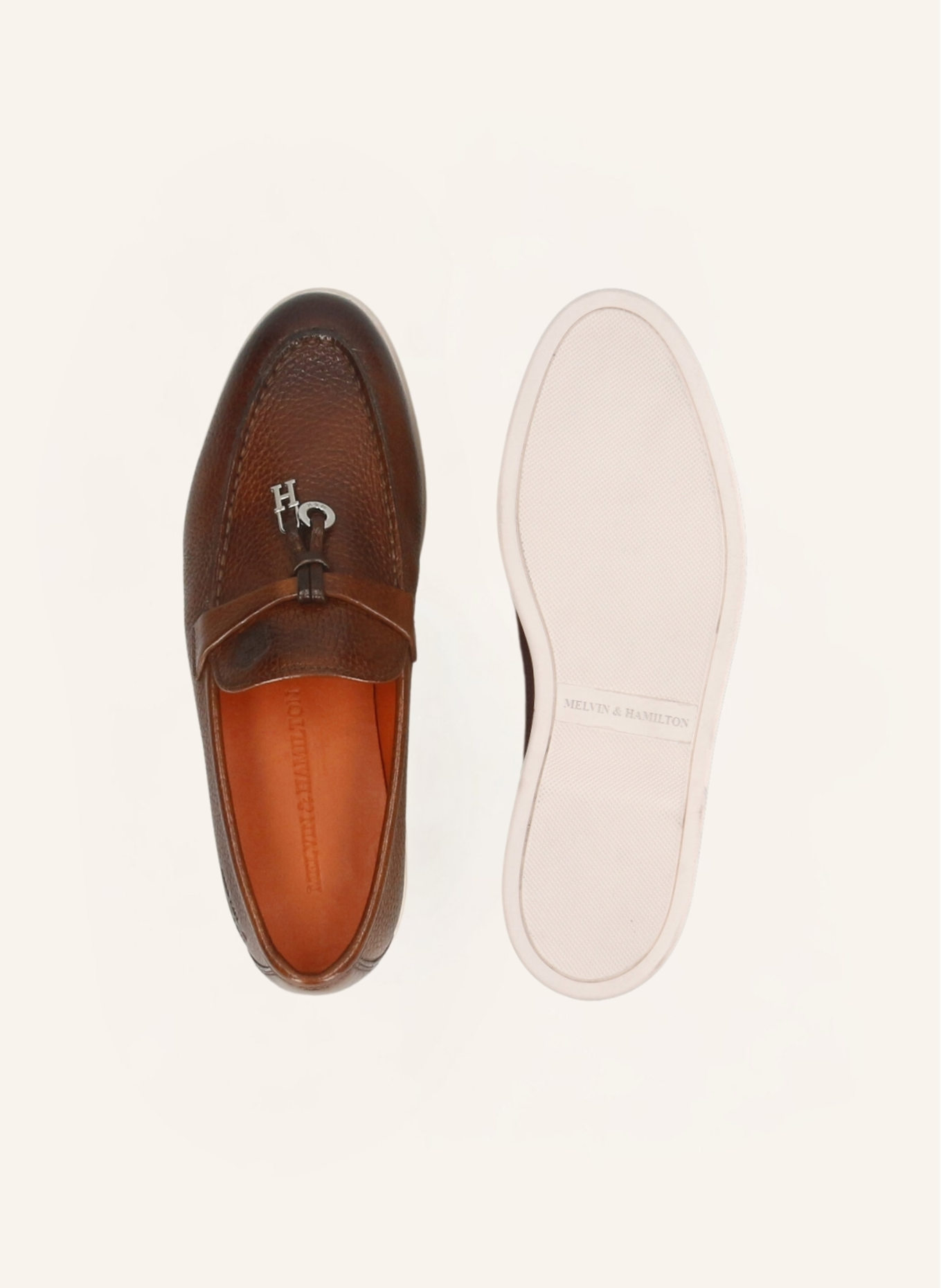 MELVIN & HAMILTON Loafers ADLEY 3: BRAUN