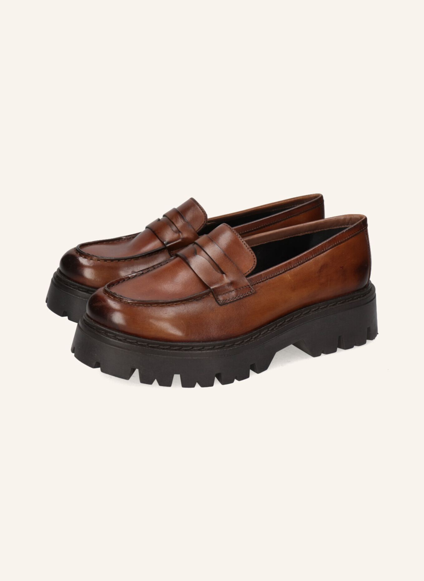 MELVIN & HAMILTON Loafers THELIA 7: BRAUN