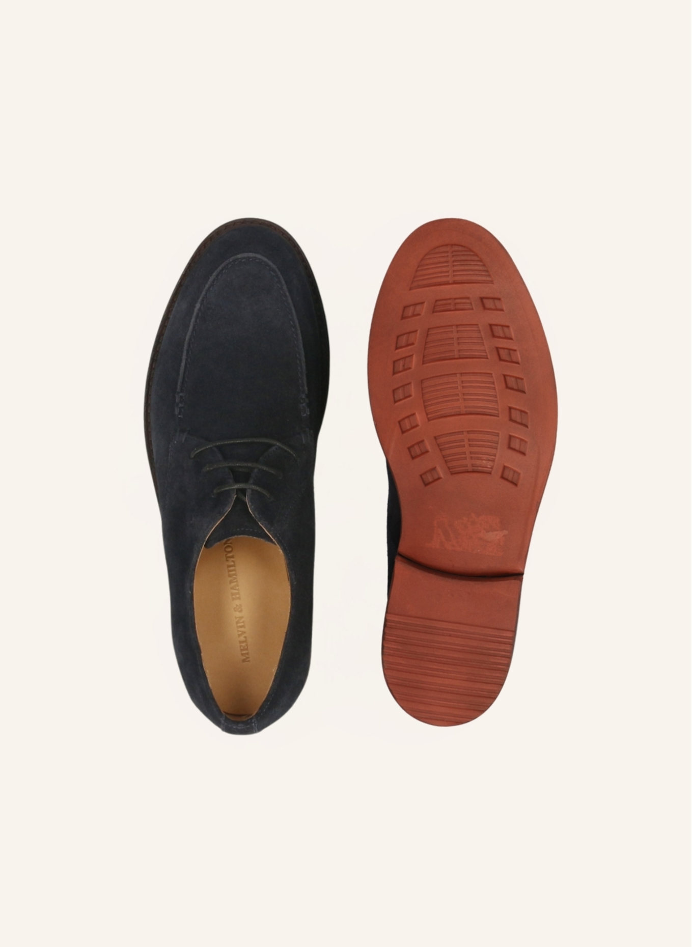 MELVIN & HAMILTON Derby-Schnürer RICK 3: BLAU